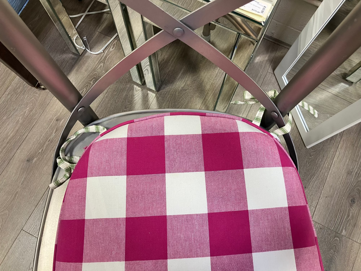 Two Metal Counter Stools