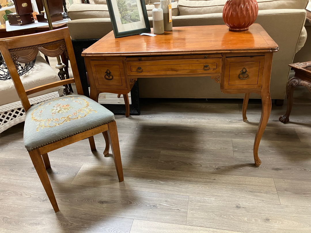 French Provincial Desk and Chair