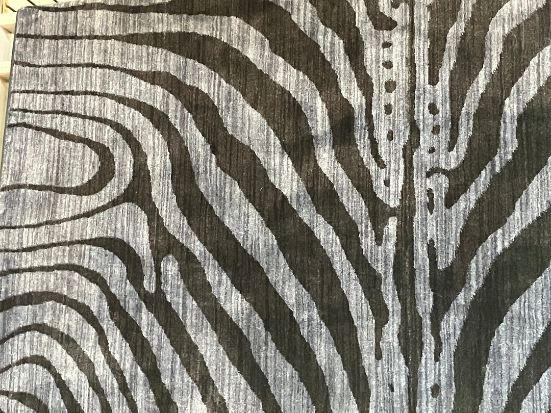 Zebra Print Area Rug