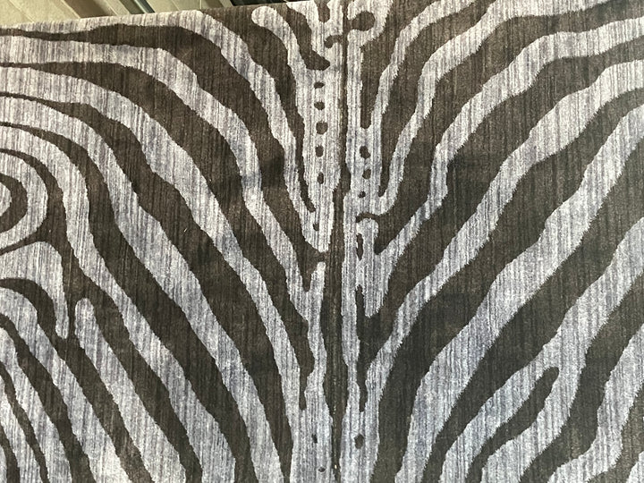 Zebra Print Area Rug