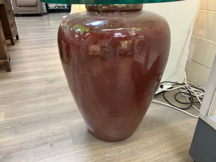 Oxblood Ginger Jar Occasional Table