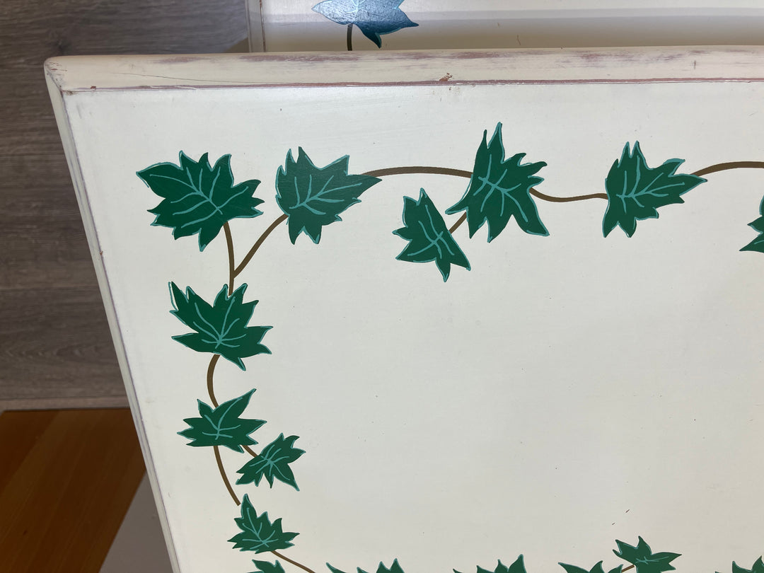 Three Painted Nesting Tables