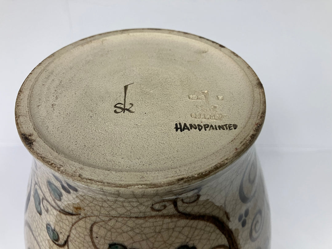 Crackle Glaze Ginger Jar