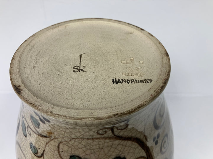 Crackle Glaze Ginger Jar