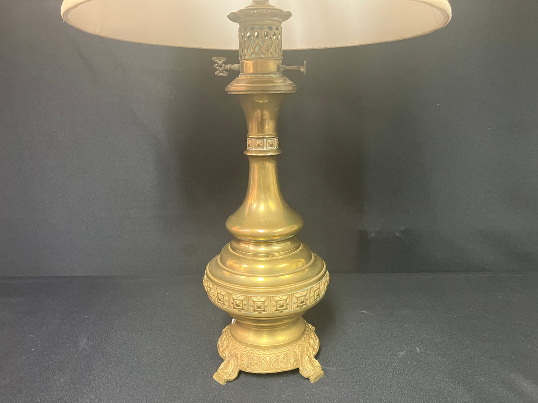 Vintage Brass Table Lamp