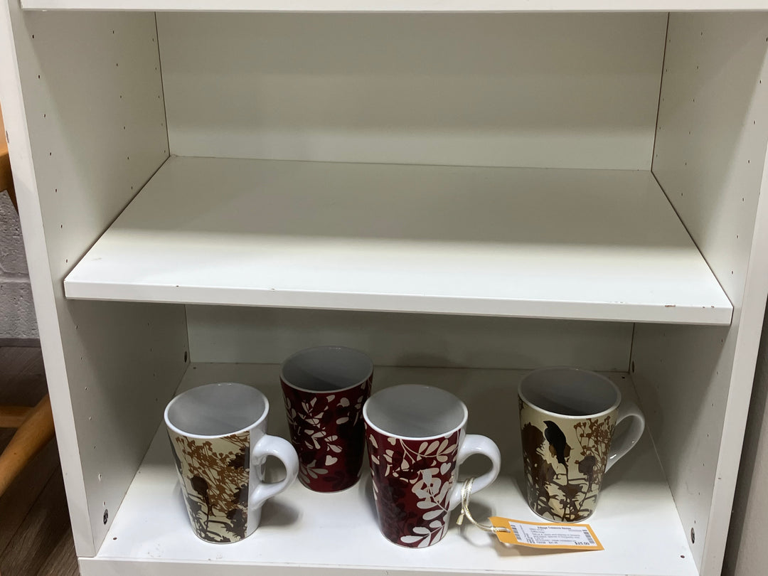 White Painted Bookcase