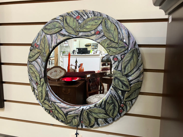 Ceramic Framed  Mirror