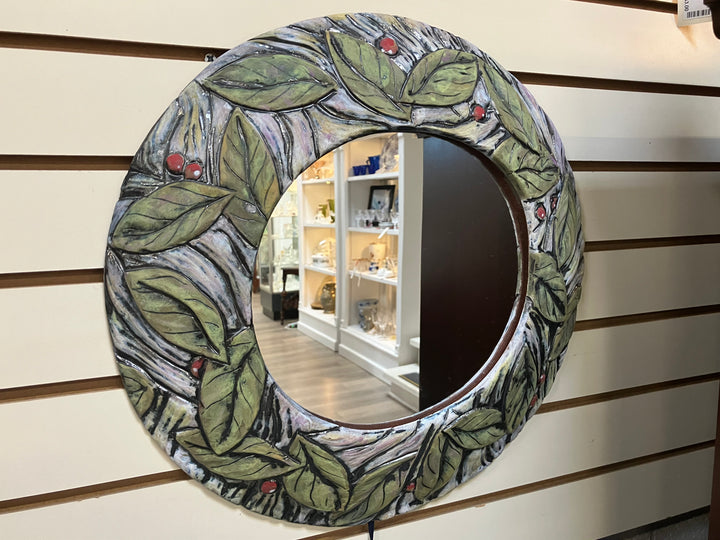 Ceramic Framed  Mirror