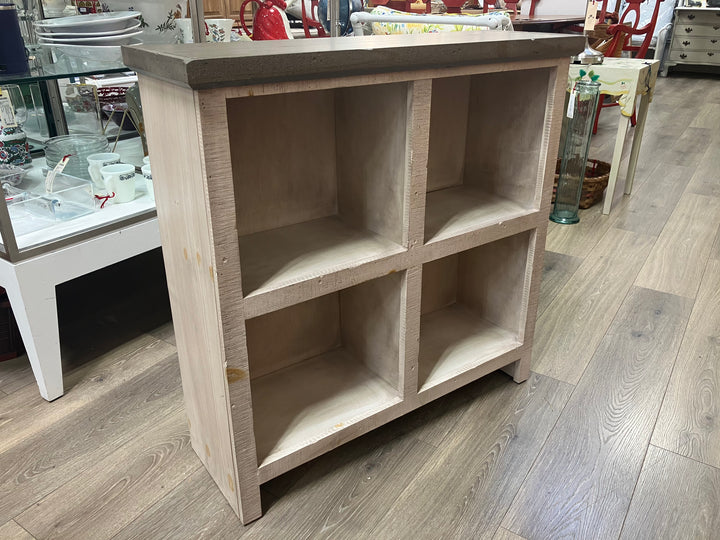 Weathered Wood Bookcase