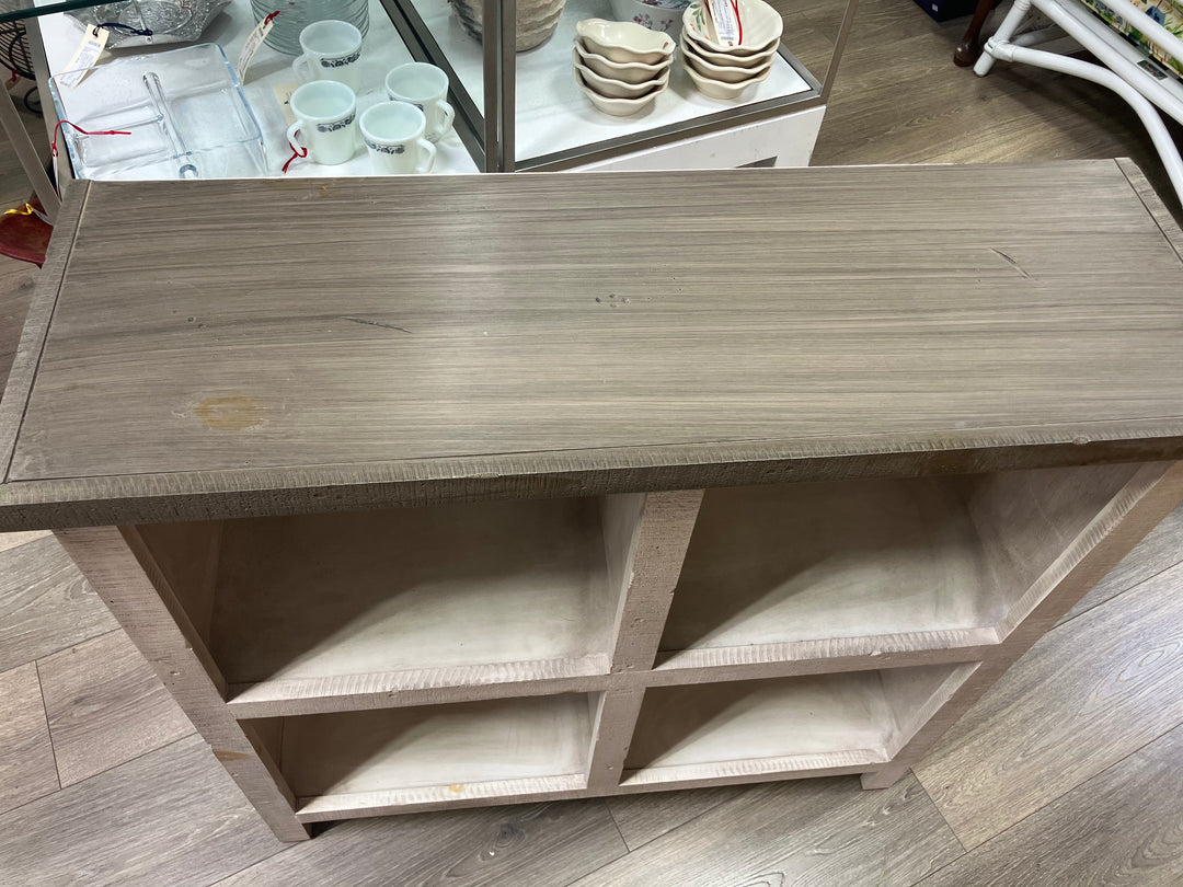 Weathered Wood Bookcase