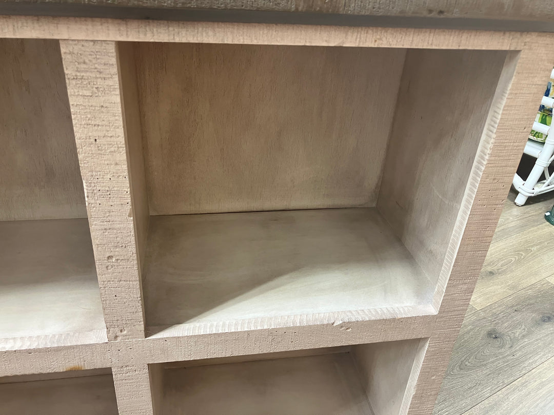 Weathered Wood Bookcase