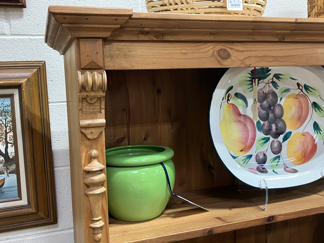 Pine Bookcase/Hutch