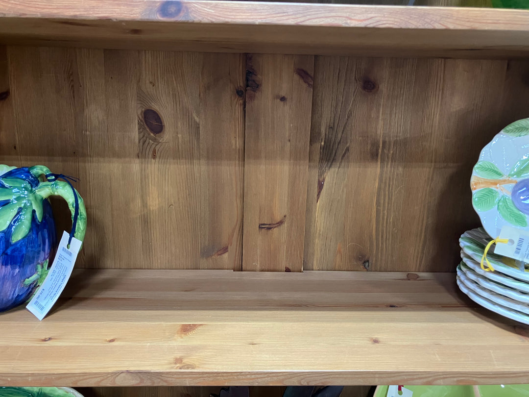 Pine Bookcase/Hutch