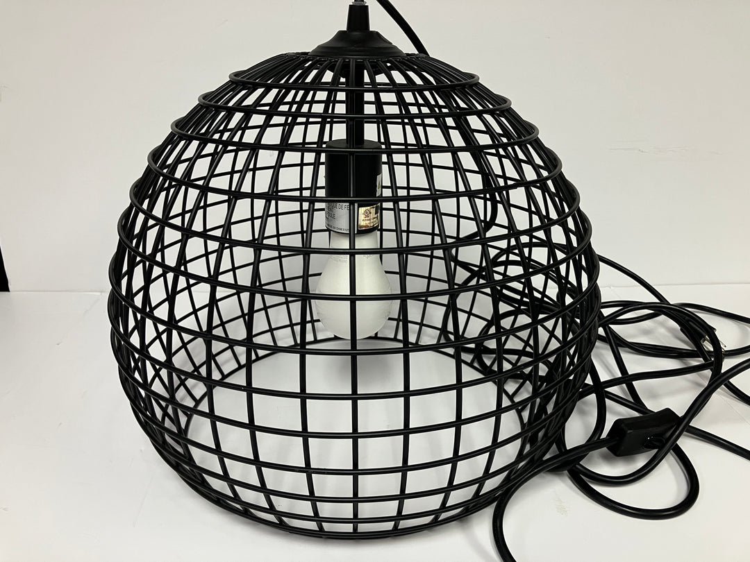 Round Cage Pendant Fixture
