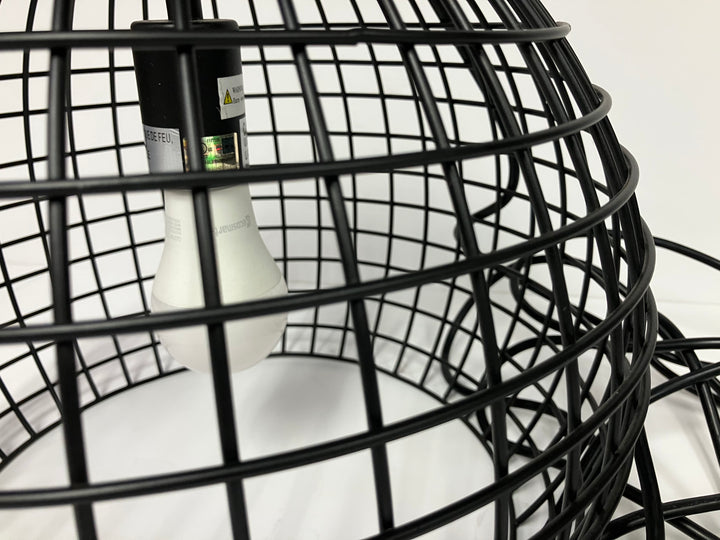 Round Cage Pendant Fixture