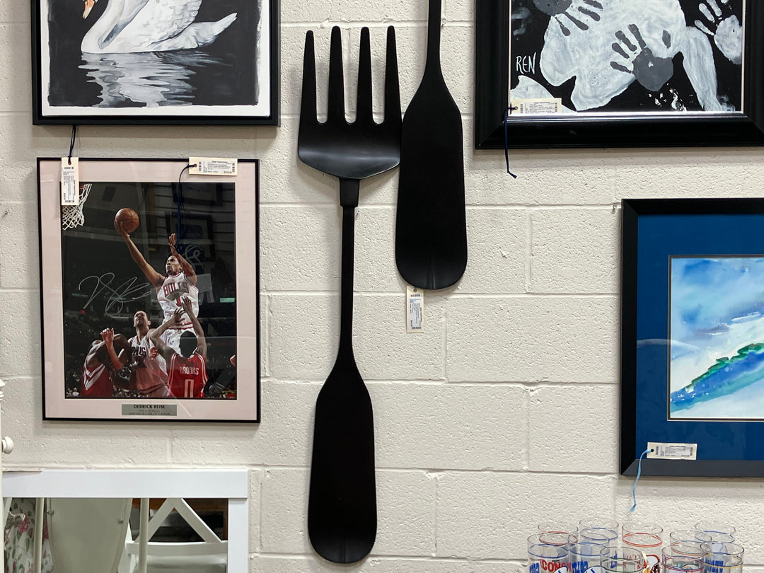 Fork and Spoon Wall Decor