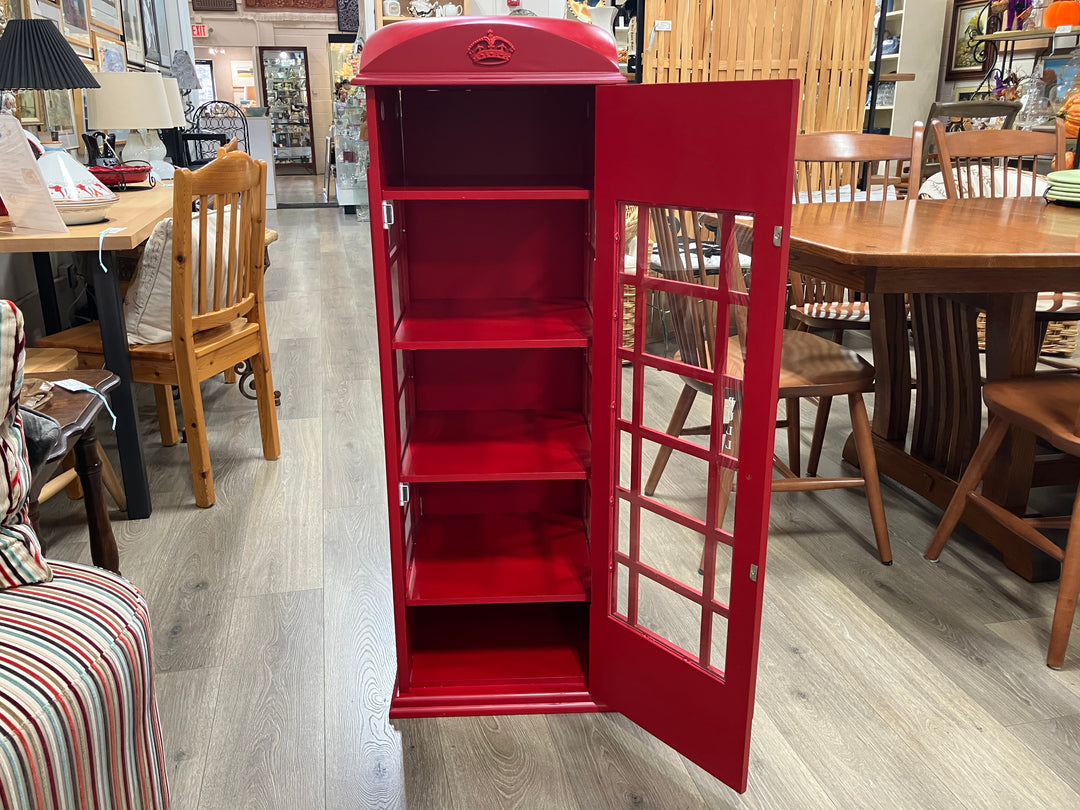 British Phone Booth Cabinet