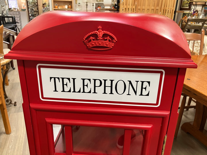 British Phone Booth Cabinet