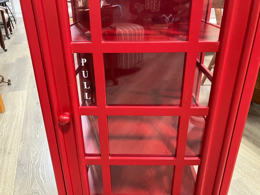 British Phone Booth Cabinet