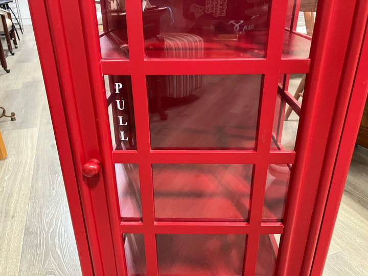 British Phone Booth Cabinet