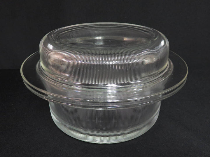 Covered Glass Casserole