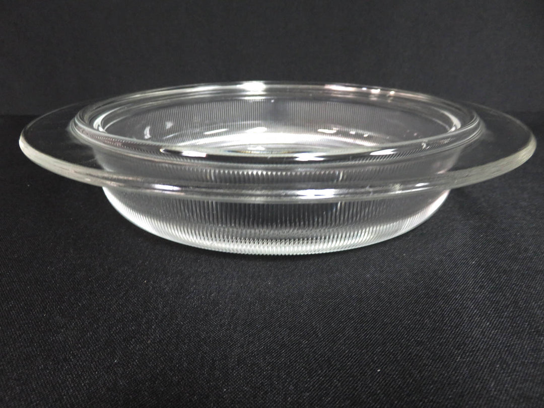 Covered Glass Casserole