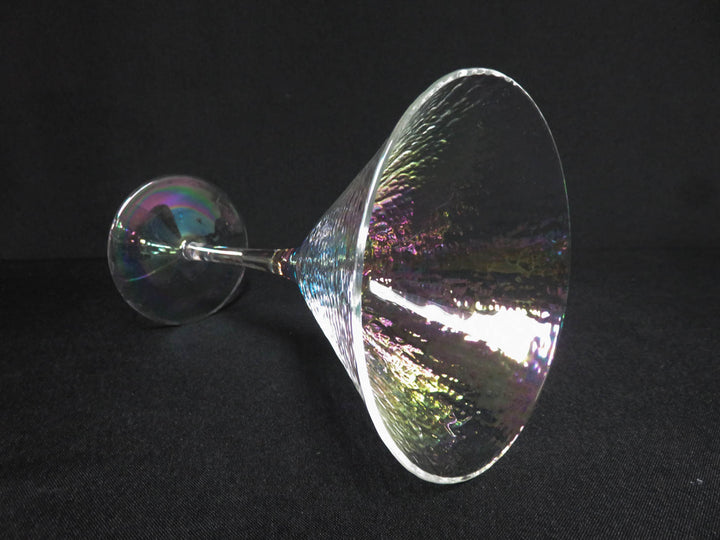 Iridescent Martini Glasses