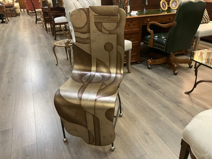 Post-Modern Sculptural Side Chair