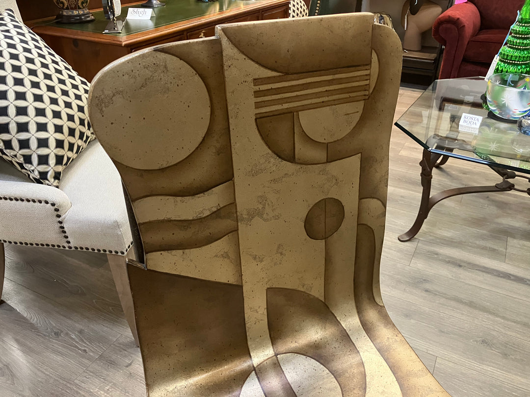 Post-Modern Sculptural Side Chair