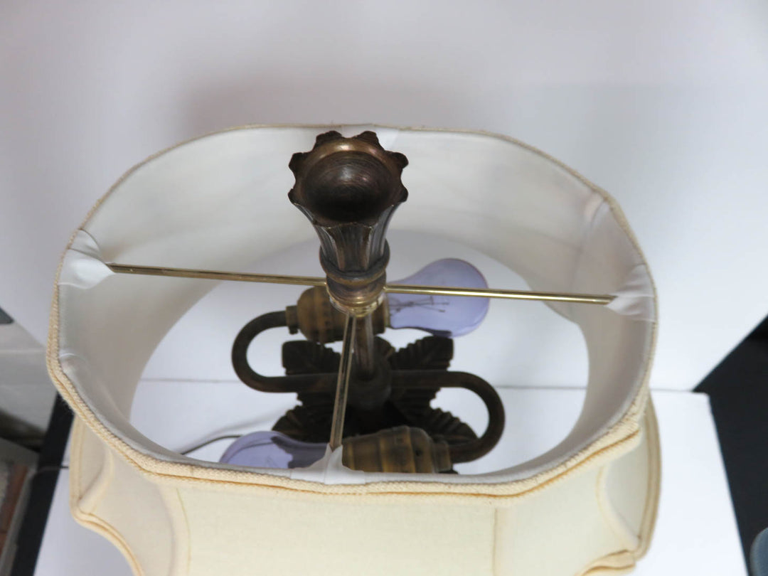 Vintage Brass Table Lamp