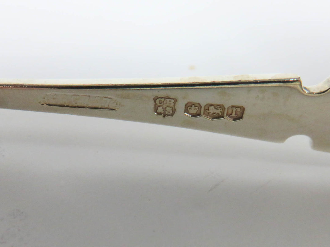 Sterling Silver Tongs and Spoon Set