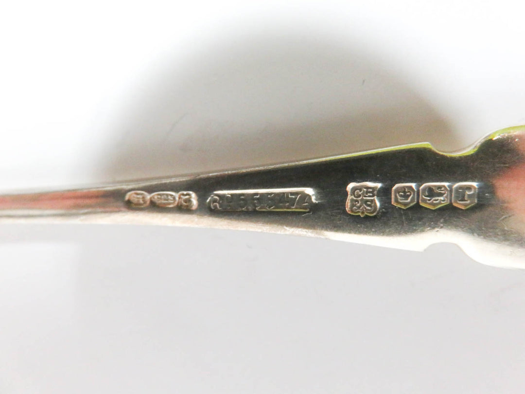 Sterling Silver Tongs and Spoon Set