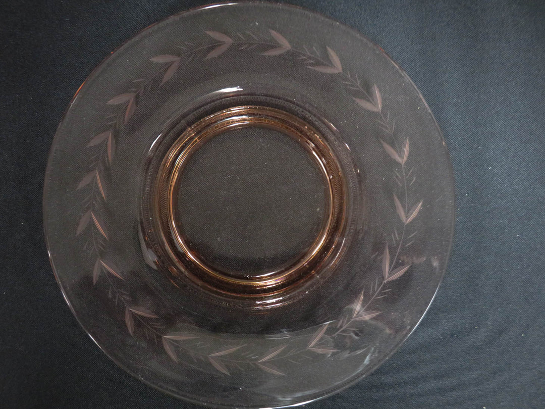 Vintage Depression Glass Plates