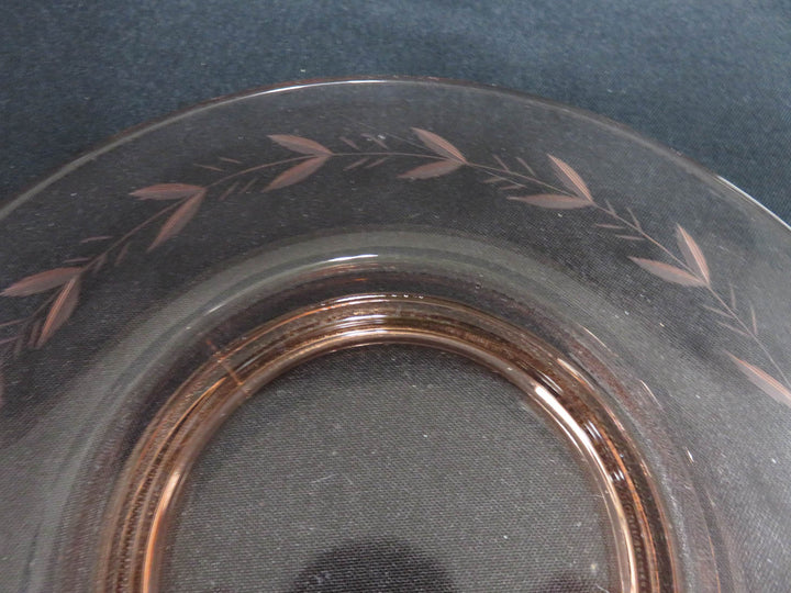 Vintage Depression Glass Plates