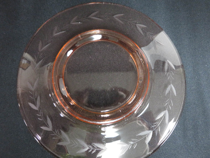 Vintage Depression Glass Plates