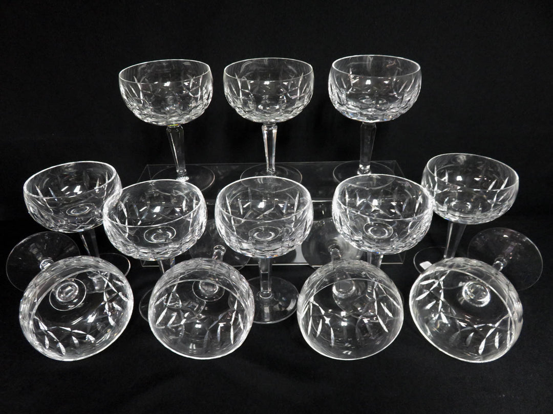 Waterford Champagne Coupes