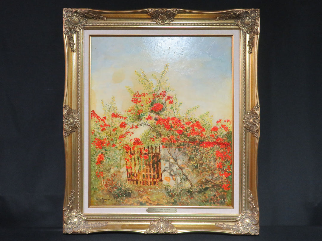 Garden Gate Scene - Original