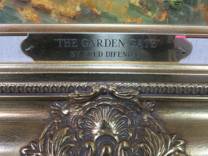Garden Gate Scene - Original