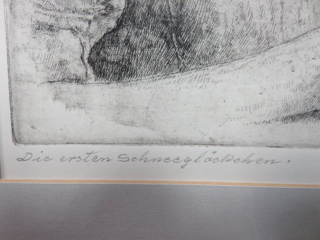 Paul Geissler Original Etching