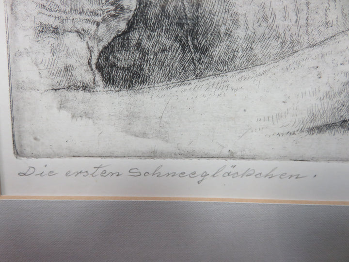 Paul Geissler Original Etching