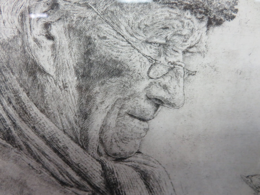 Paul Geissler Original Etching