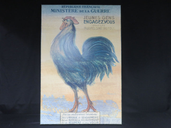 WWI French Recruitment Print