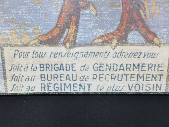 WWI French Recruitment Print