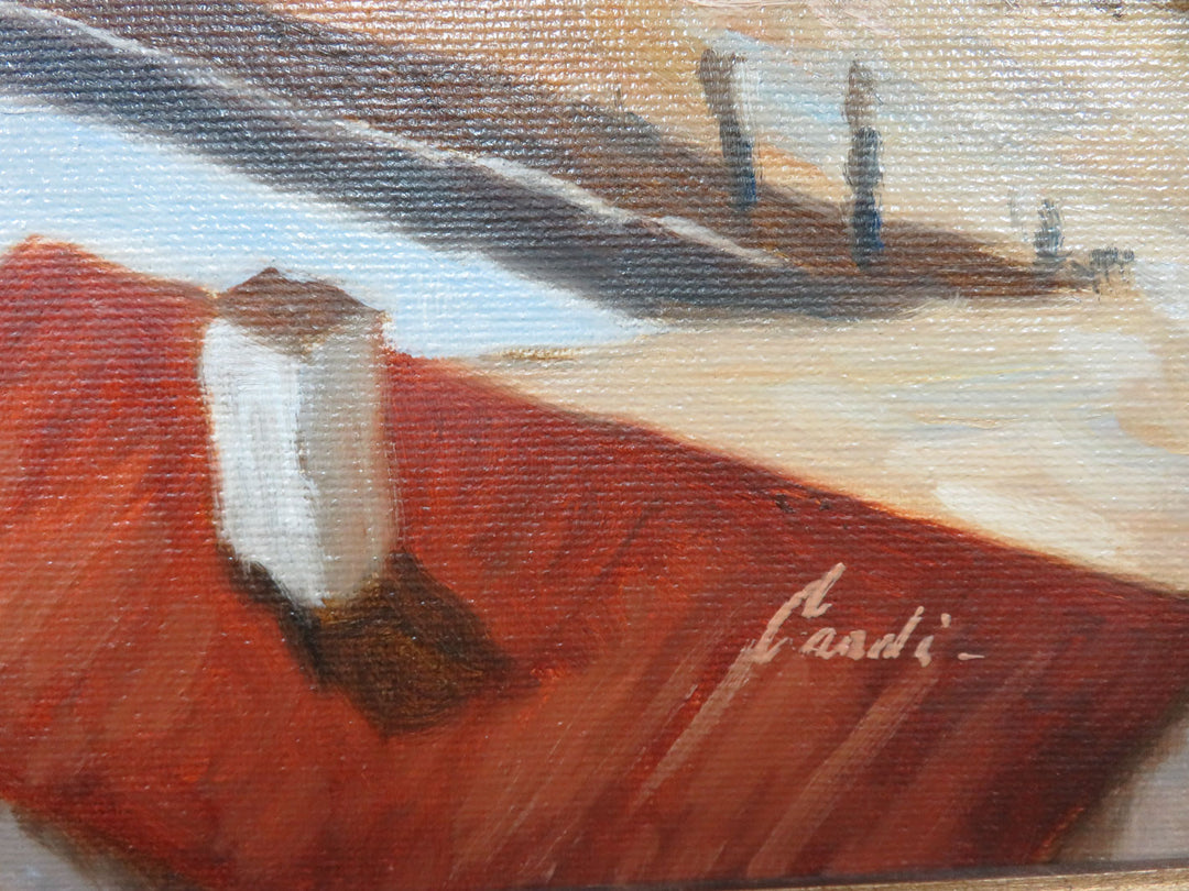 Original Coastal Scene Oil Painting