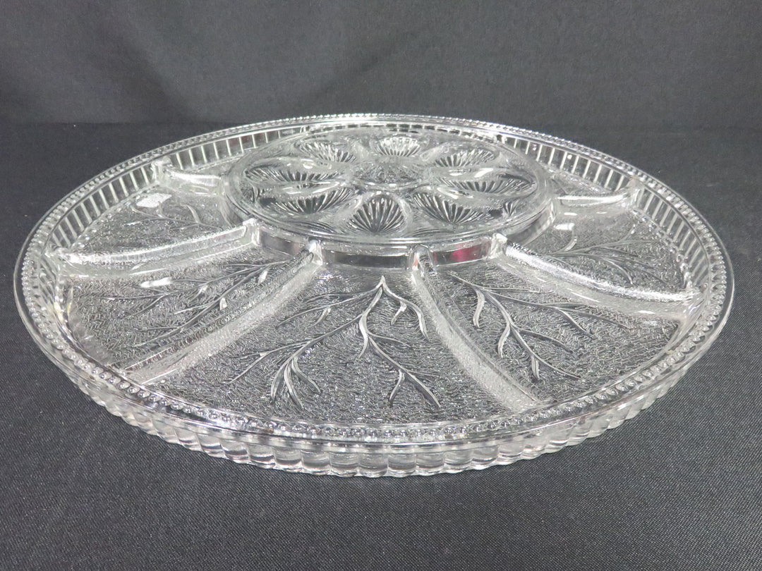 Divided Egg/Relish Plate