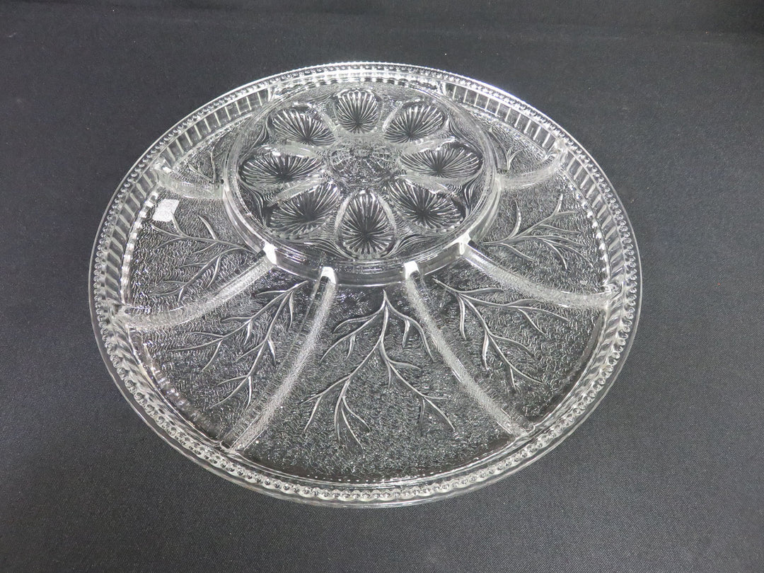 Divided Egg/Relish Plate