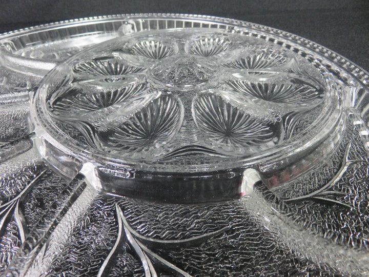 Divided Egg/Relish Plate