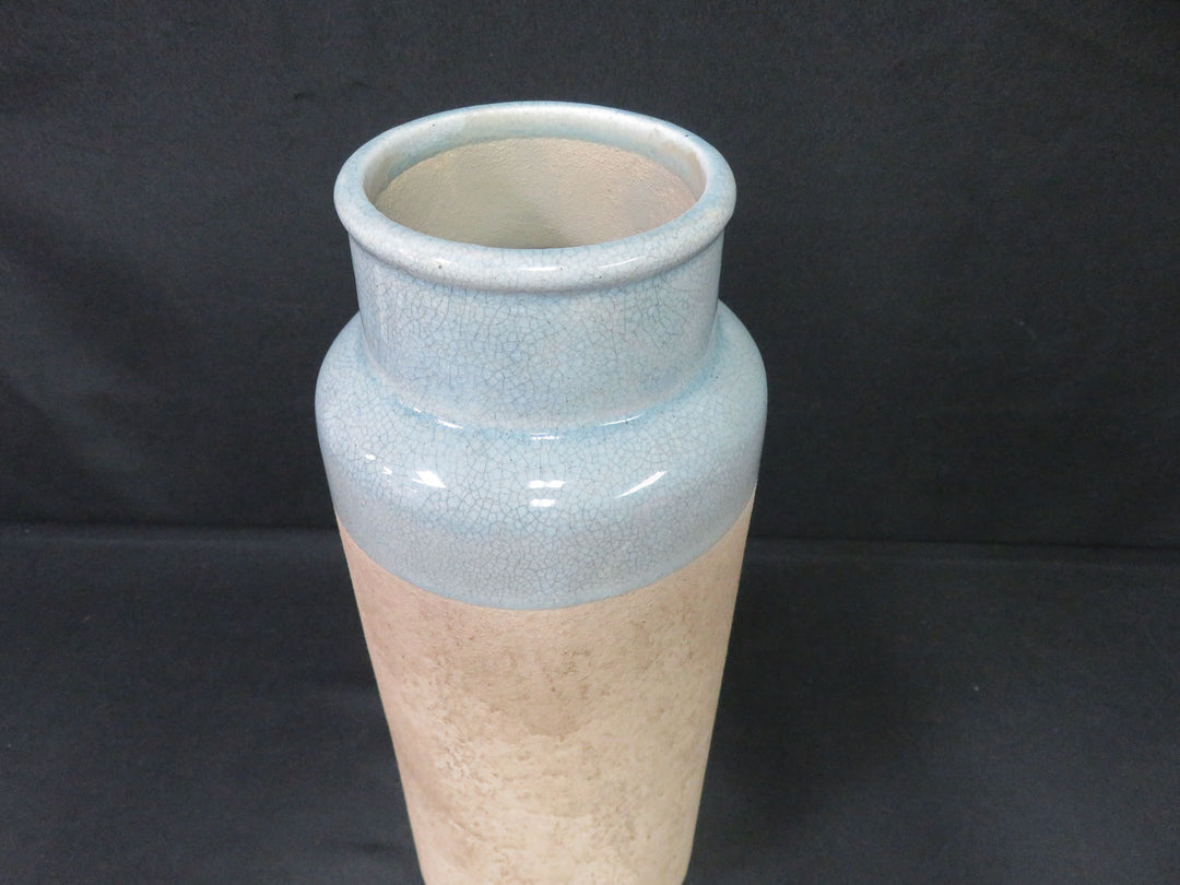 Tall Glazed Vase