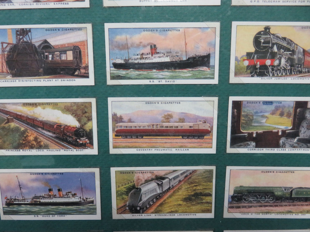 Vintage Transportation Collector Cards