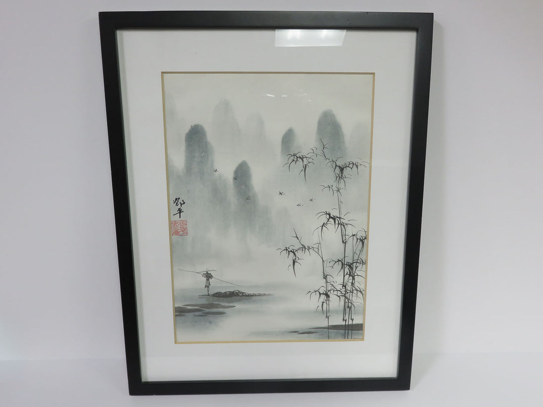 Asian Original Watercolor